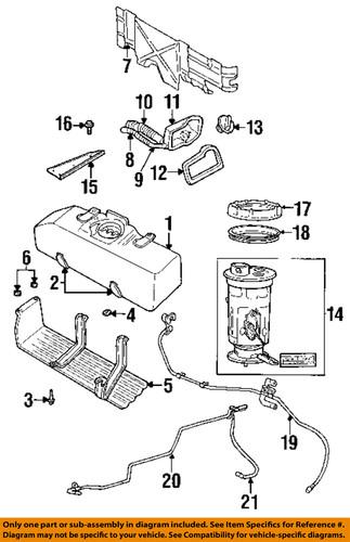 Dodge oem 52102429aa fuel tank filler neck