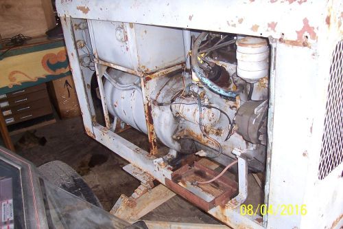 Hobart welder generator trailer mounted with willys kaiser jeep cj2 engine cool