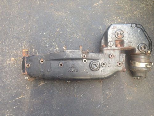 Mercruiser 120 140 stern drive 4 cyl exhaust manifold with elbow 95861 52390a1