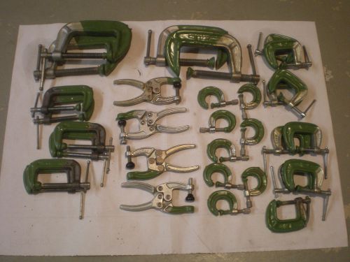 Aircraft clamps for kit builders, c-clamps, sheet metal clamps for homebuilts