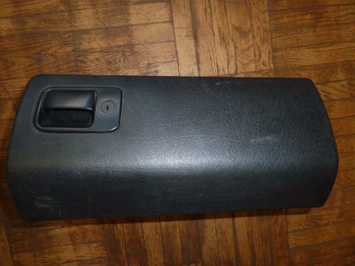 Vw mk3 jetta gti golf cabrio black retro upper glove box oem 1h1857103 latch #12