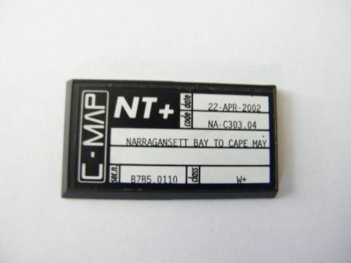 C-map nt+ chart chip,narragansett bay to cape may  april 22, 2002