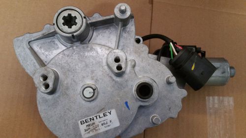 Bentley continental gtc convertible top boot close drive unit motor 3w0827852f