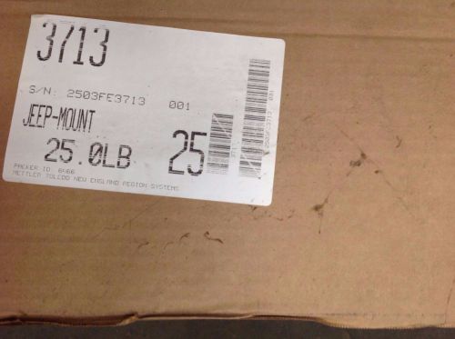 Western fisher snowplows 3713 mounts fit 2003-2006 jeep liberty