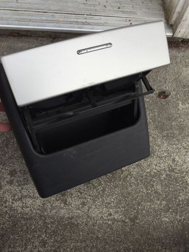 00-06 bmw e53 x5 center console rear tray cup holder oem storage bin