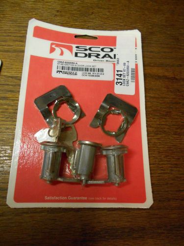 Scott drake 67-69 mustang ignition &amp; door lock set