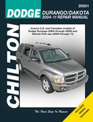 Chilton Workshop Manual Dodge Durango Dodge Dakota Pick-Ups Repair 2004-2011, C $36.99, image 1