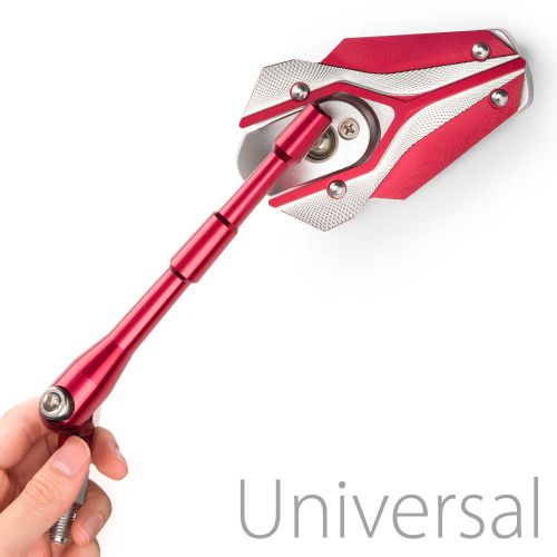 Magazi mirror model viper red adjustable for suzuki v-strom 650 1000 abs