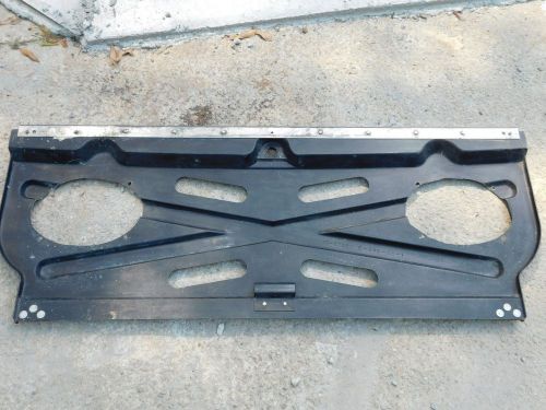 C3 corvette original black fiberglass removable rear window storage tray
