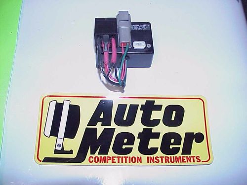 Auto meter downshift control rpm activated moduie with 7300 nascar road race  c2