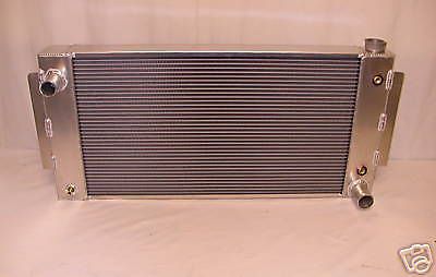 1955- 1957 chevy v-8  aluminum radiator cross flow
