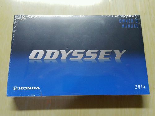 2014 honda odyssey owners manual