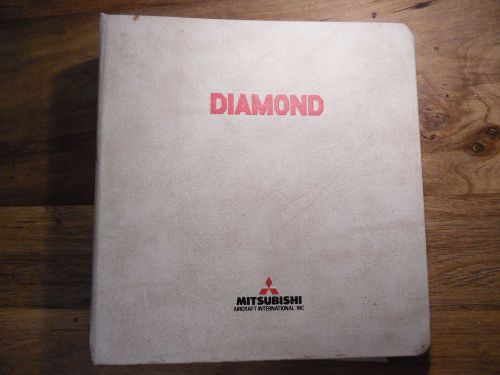 1981 Mitsubishi Diamond I Pilot's Operating Manual, US $34.95, image 1