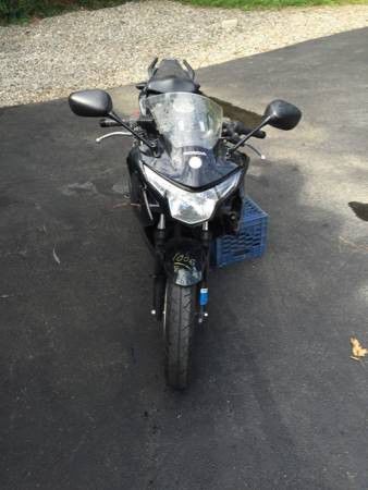 2011 honda cbr 250 low miles needs cosmetics salvage