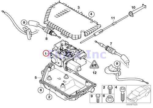 Bmw genuine parking brake actuator with control unit (rebuilt) e65 e66 rr1 rr1n