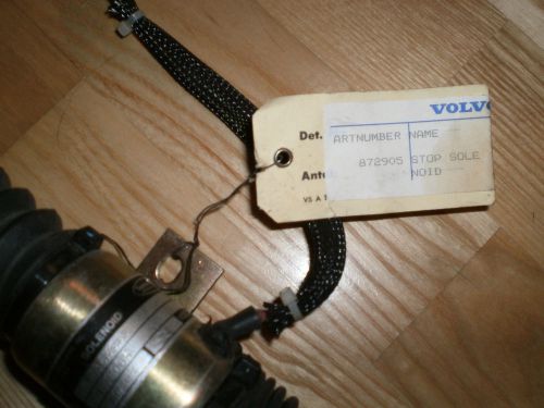 Volvo penta stop solenoid (872905) incl 3825151, 872906, 849965