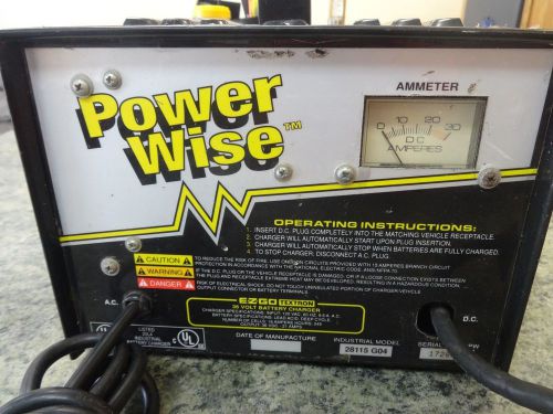 Ez go power wise 36 volt battery charger 28115g04