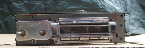 1968 cadillac coupe deville original am/fm stereo