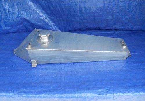 Vintage late 60&#039;s front engine dragster aluminum fuel tank fed rail digger hemi