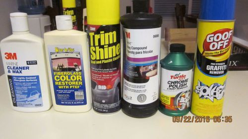 Boat wax and cleaners free shipping!