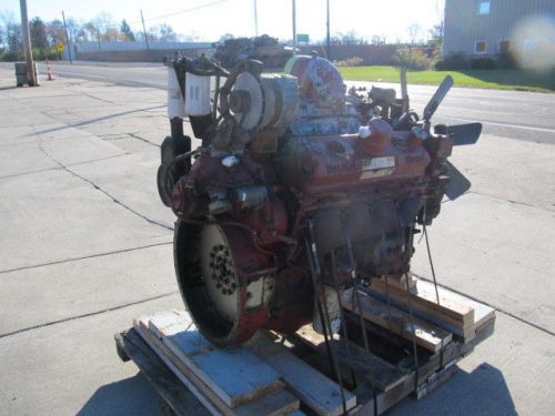 Detroit diesel 8v71 engine removed f. 1986 sutphen fire truck low hr d.d. motor