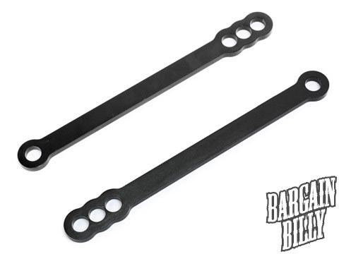 Motorcycle lowering links 05-06 kawasaki zx6 rr zxr zx black bike lower link kit