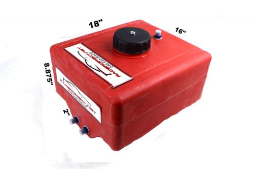 Racerdirect.net 12 gallon racing fuel cell with sump plastic cap drag imsa
