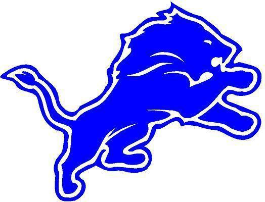 Detroit lions decal window sticker window decal 7 inch ur choice color