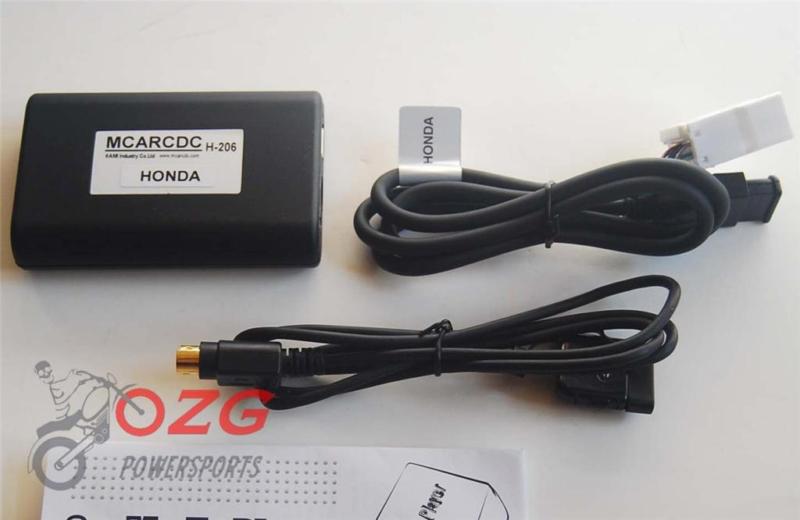 Usb cd changer iphone ipod mp3 honda goldwing gl 1800 digital gl1800 motorcycle