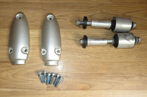 75 &amp; 90 hp honda lower rubber shock mounts w/ housings 2007 &amp; later bf75 bf90