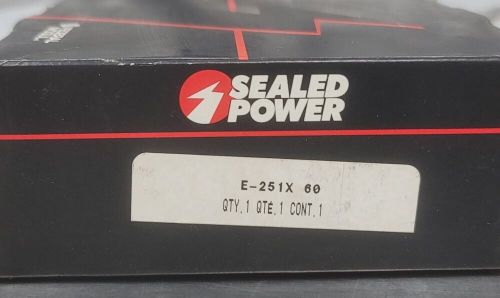 Sealed power e251x60 sbc chevy 350 383 .060 over piston rings 4.060" small block