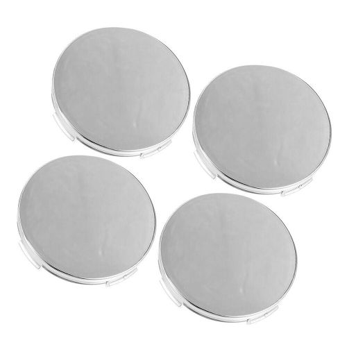 Piece Of 4 Wheel Tyre Center Hub Cap Cover 65mm 4 Clips Silver Tone Parts New, C $16.03, image 21