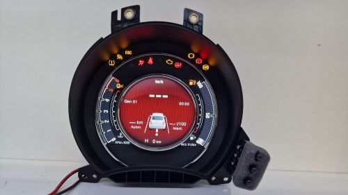Fiat 500 c cluster instrument tacho speedometer tft lcd counter 7357735260-