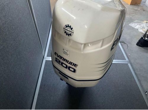 Evinrude 200 HP Ficht Engine Cover Top Cowl Hood PN 0285595 fits 2001-05, US $279.95, image 2