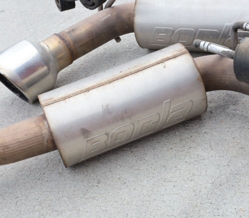 2010-2013 Camaro SS 6.2L BORLA 11774 Touring Axle-Back Exhaust System Tips USED, US $399.95, image 9