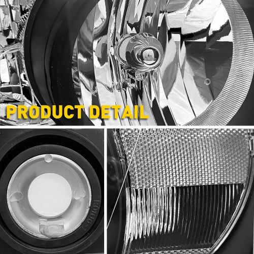 Pair For 2006-2008 Dodge Ram 1500 2500 3500 Headlights Black Headlamps LH+RH SET, US $109.99, image 4