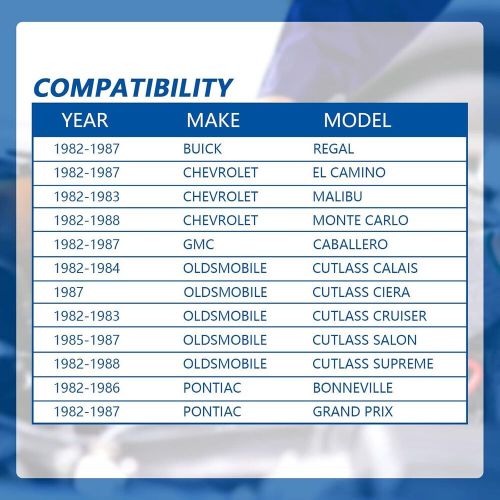 HARUMA Vacuum Power Brake Booster 54-71243 for Chevrolet Malibu Monte Carlo..., US $100.93, image 3