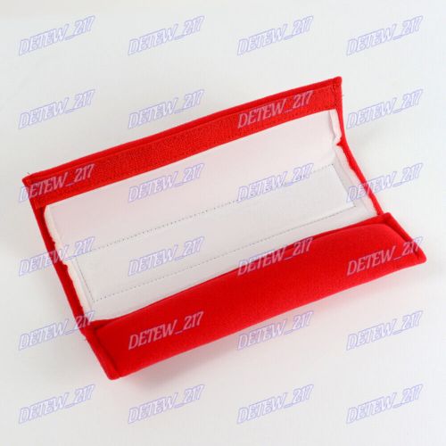 Initial D FUJIWARA Tofu Red Soft Cotton Embroidery Seat Belt Cover Shoulder Pads, US $15.09, image 6