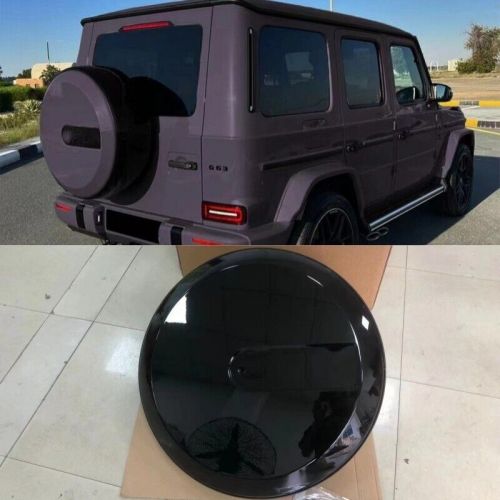 glossy black stainless spare tire wheel cover for mercedes g wagon w463 w464 g63, US $299.99, image 11