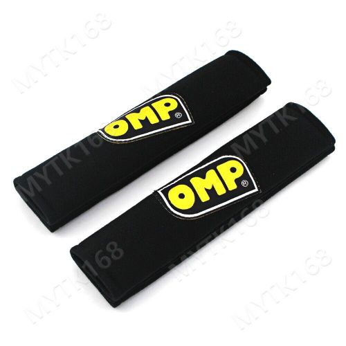 2pcs OMP Cotton Seat Belt Cover Soft Harness Pads SeatBelt Shoulder Black, US $16.55, image 7