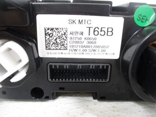 20 21 22 KIa Soul Manual AC Heater Temperature Control OEM LKQ, US $49.77, image 8