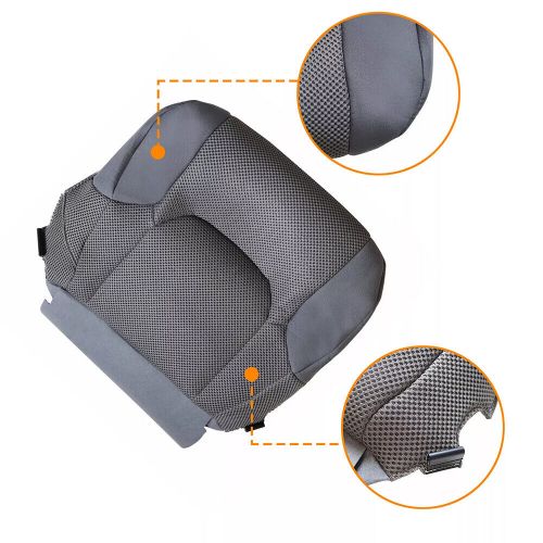 Driver Bottom Replacement Cloth Seat Cover Gray For 2005-2019 Nissan Frontier, US $50.39, image 5