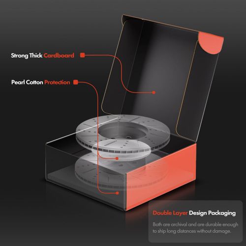 Front Drilled Brake Rotor for Ford F-150 1994-1996 E-150 Econoline 1994-2001 RWD, US $149.99, image 6