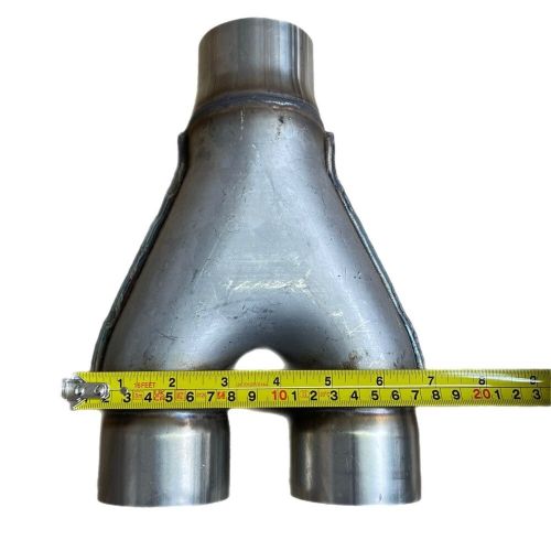 STAINLESS STEEL EXHAUST Y-PIPE PIECE ADAPTER 3 INCH SINGLE 3 INCH DUAL, US $, image 6