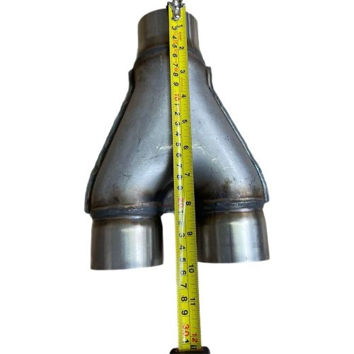 STAINLESS STEEL EXHAUST Y-PIPE PIECE ADAPTER 3 INCH SINGLE 3 INCH DUAL, US $, image 7