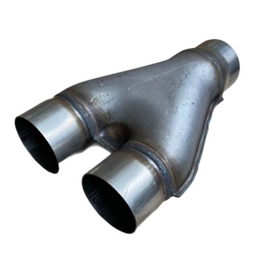 STAINLESS STEEL EXHAUST Y-PIPE PIECE ADAPTER 3 INCH SINGLE 3 INCH DUAL, US $, image 8