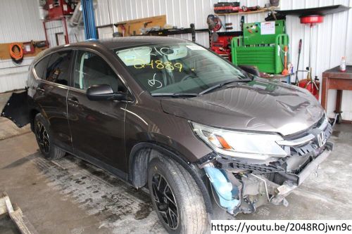 2015-2016 honda cr-v interior manual dimming (rear view mirror) oem front roof