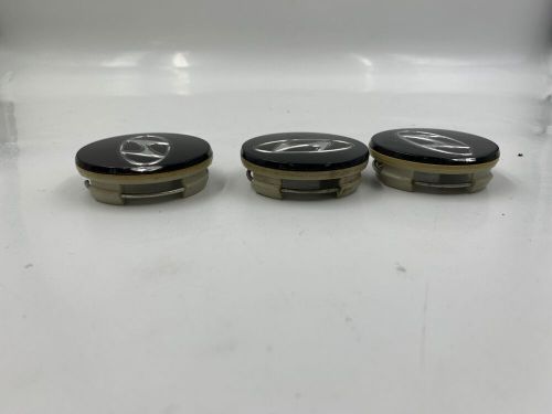 Hyundai Wheel Center Cap Set of 3 Black 2-1/4 inch OEM H01B28018, US $49.99, image 6