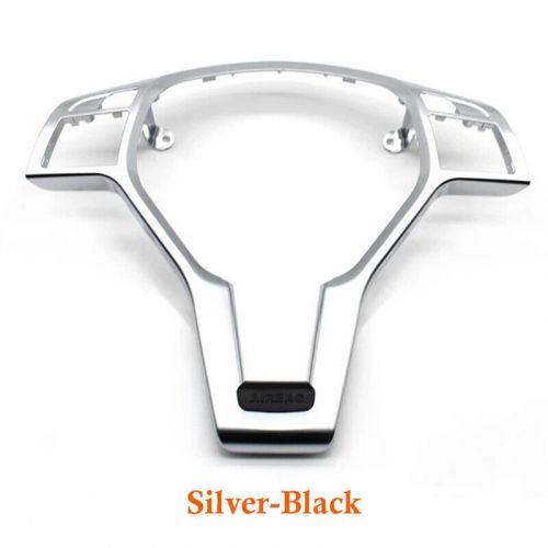 1pc Chrome Car Steering Wheel Panel Trim Cover For Mercedes Benz W176 AMG Style, US $29.91, image 6