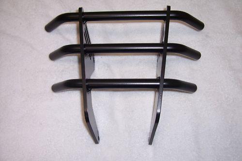 Yamaha raptor 660r free shipping atv front bumper semi gloss black coat nice